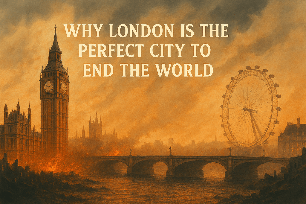 Why London is the perfect city to end the&nbsp;world