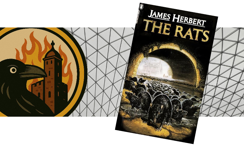 Banner image for RavensWatch review of The Rats by James Herbert, a horror classic set in London