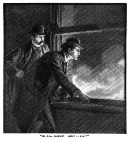 Halloa, Watson! What is this!
